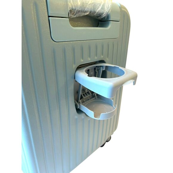 FUL Disney Stitch Hard Shell Carry On Spinner Suitcase 15” Blue - Picture 5 of 8